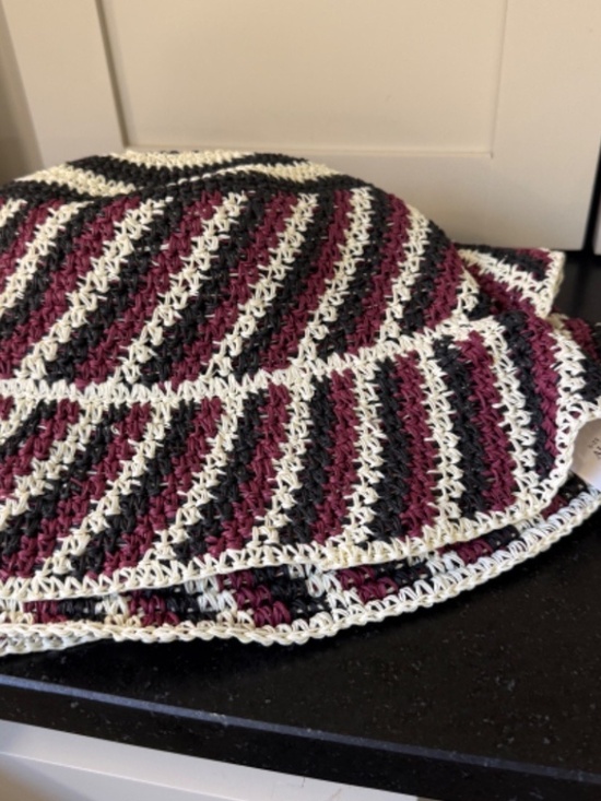 NWT Anthropologie Crochet Bucket Hat